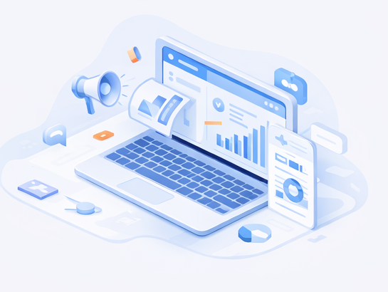 Ilustracja: komunikacja i dashboard